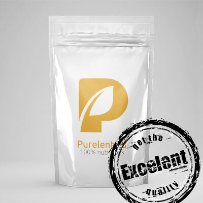A single white Purelent.eu bag on a plain grey background